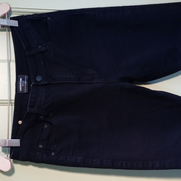 Women's Earnest Sewn Blake high rise jet black skinny jean 28 - Picture 2 of 14